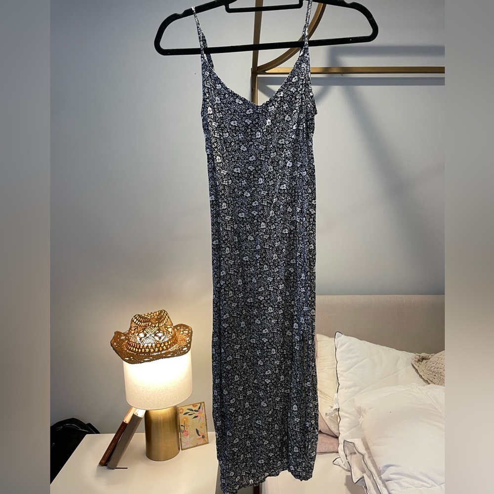 abercrombie midi floral dress